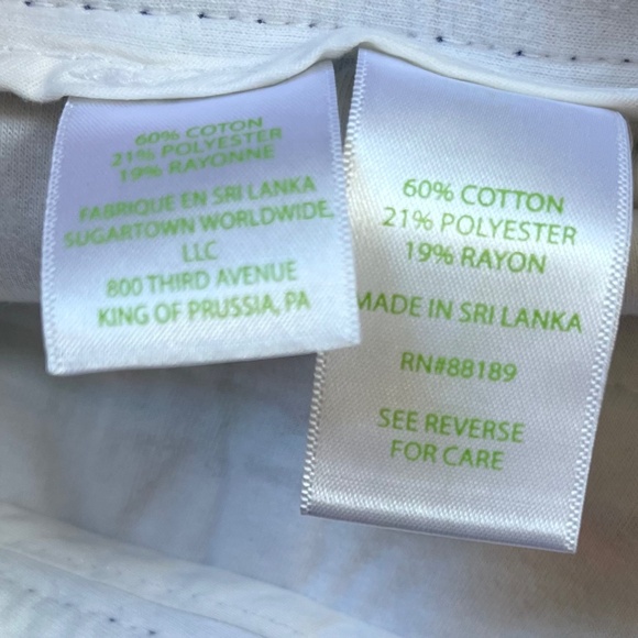 Lilly Pulitzer Turtle Villa Shorts Sz 12 - Picture 5 of 9